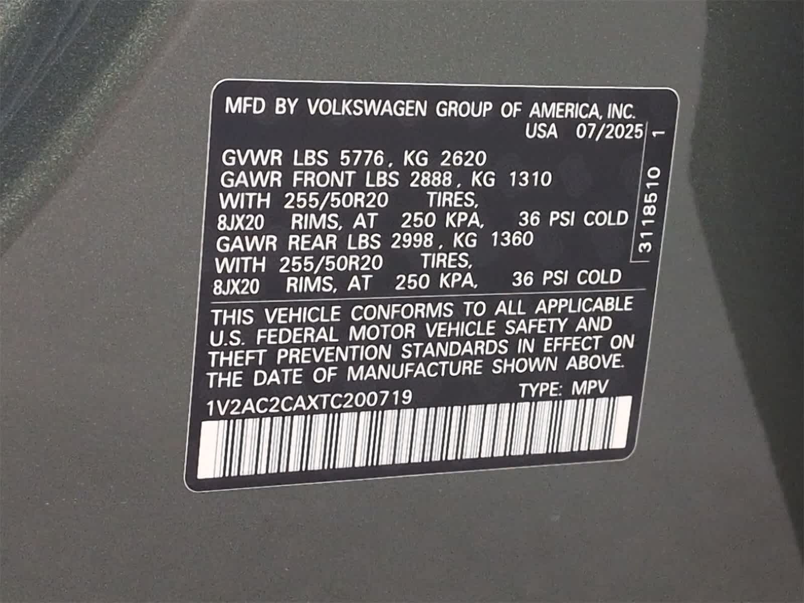 Thumbnail: 2026 Volkswagen Atlas - 38