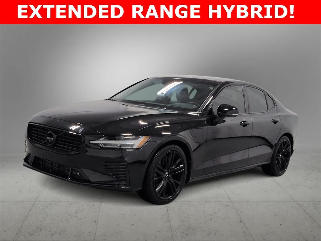 Used 2022 Volvo S60 Recharge Plug-In Hybrid T8 Black Edition R-Design Extended Range Sedan