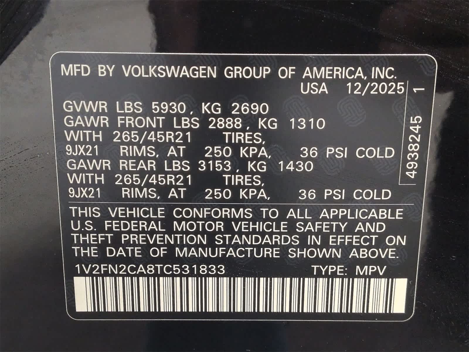 Thumbnail: 2026 Volkswagen Atlas - 40