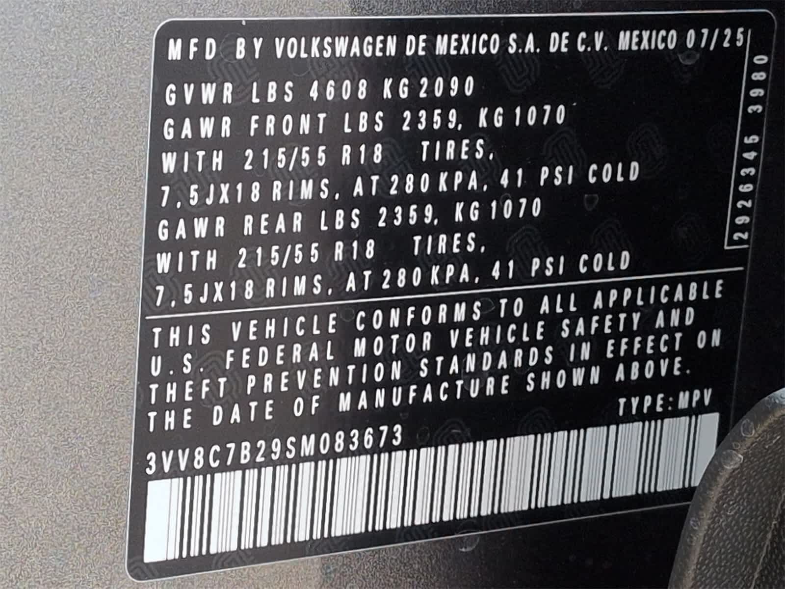 Thumbnail: 2025 Volkswagen Taos - 34