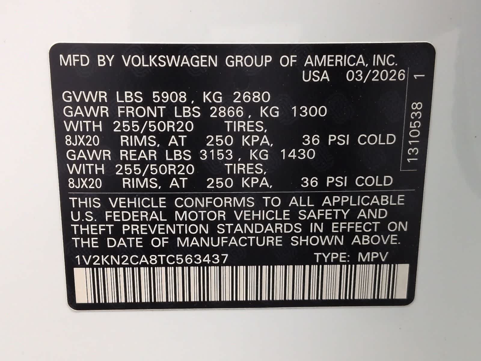 Thumbnail: 2026 Volkswagen Atlas - 39