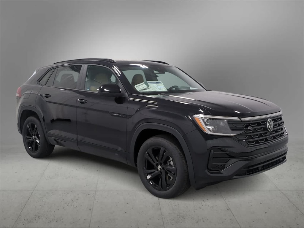 New 2026 Volkswagen Atlas Cross Sport 2.0T SEL R-Line Black SUV
