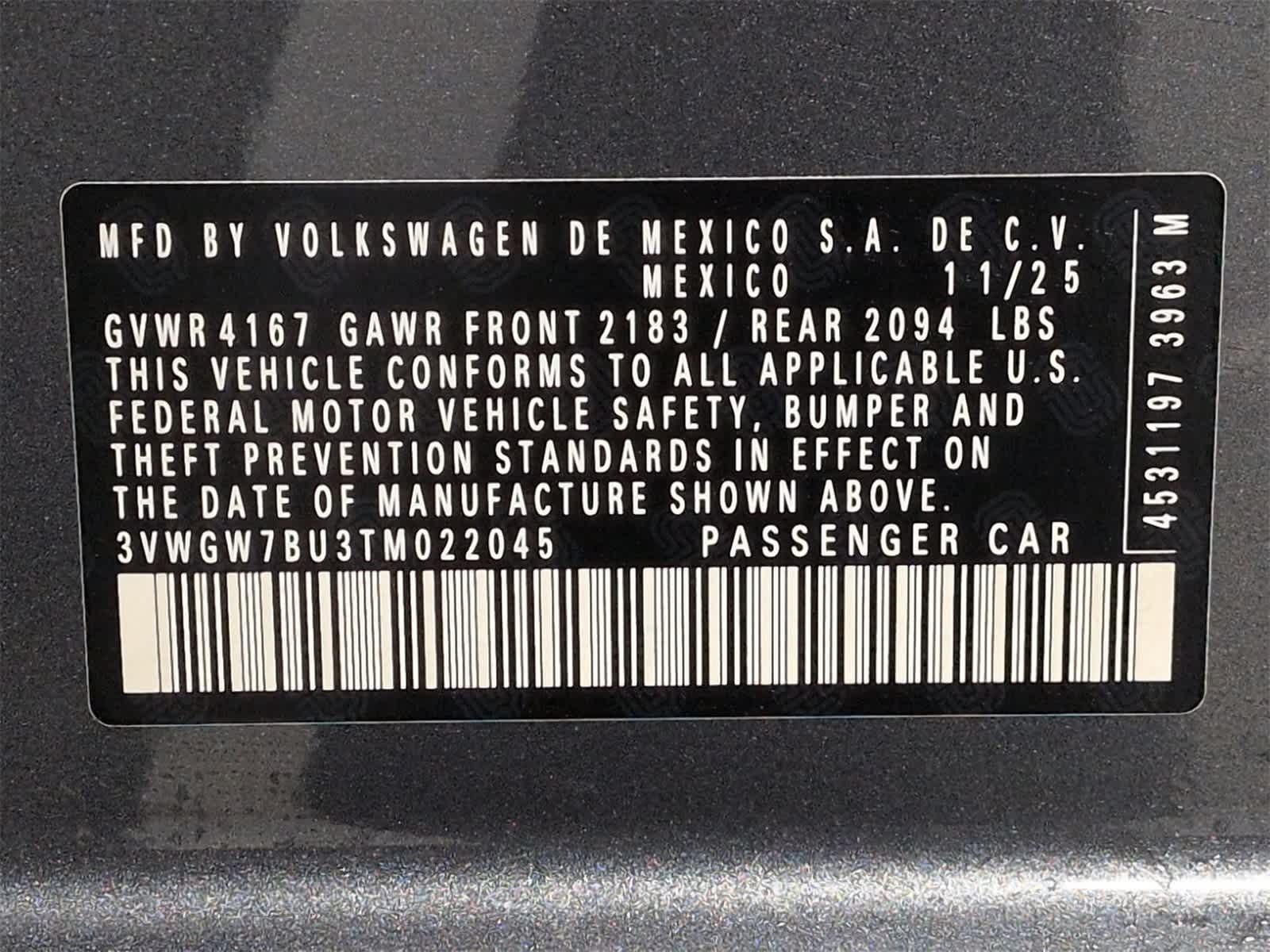 Thumbnail: 2026 Volkswagen Jetta - 38