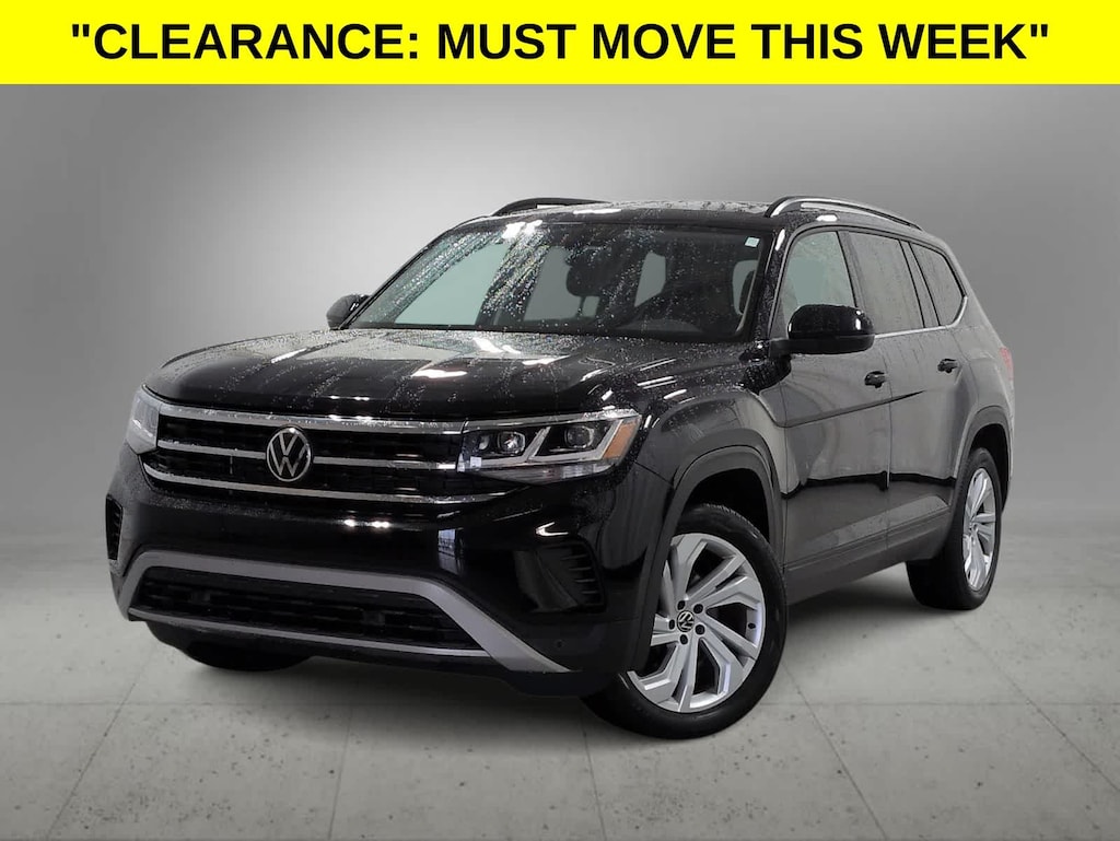 Used 2021 Volkswagen Atlas 2.0T SE w/Technology 4MOTION SUV