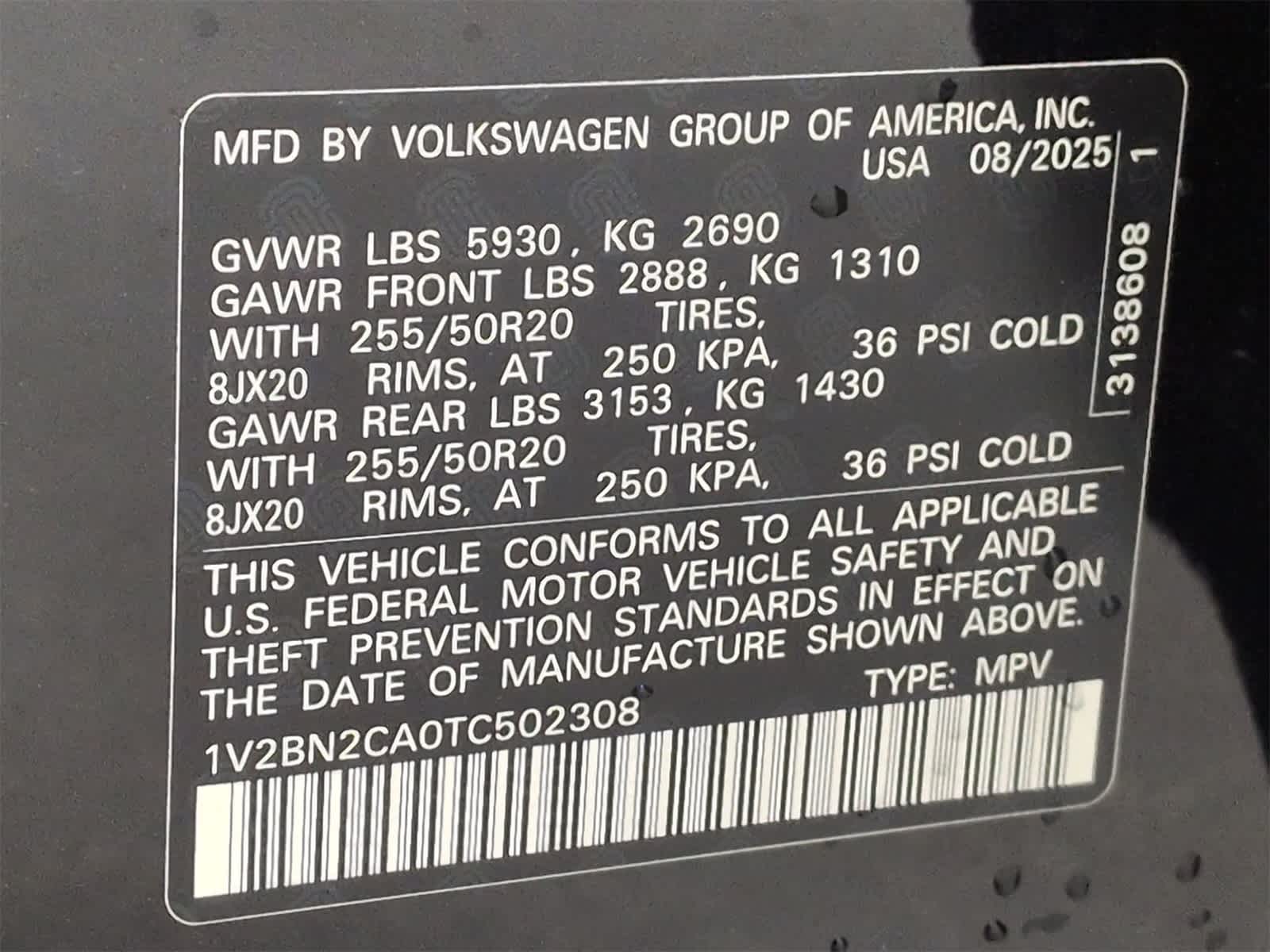 Thumbnail: 2026 Volkswagen Atlas - 38