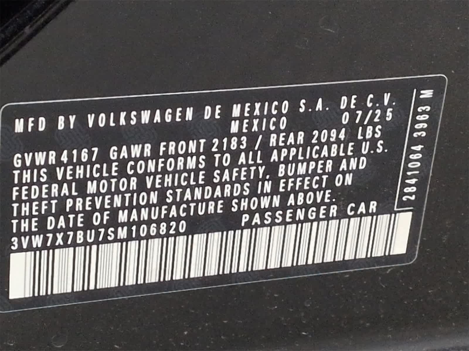 Thumbnail: 2025 Volkswagen Jetta - 36