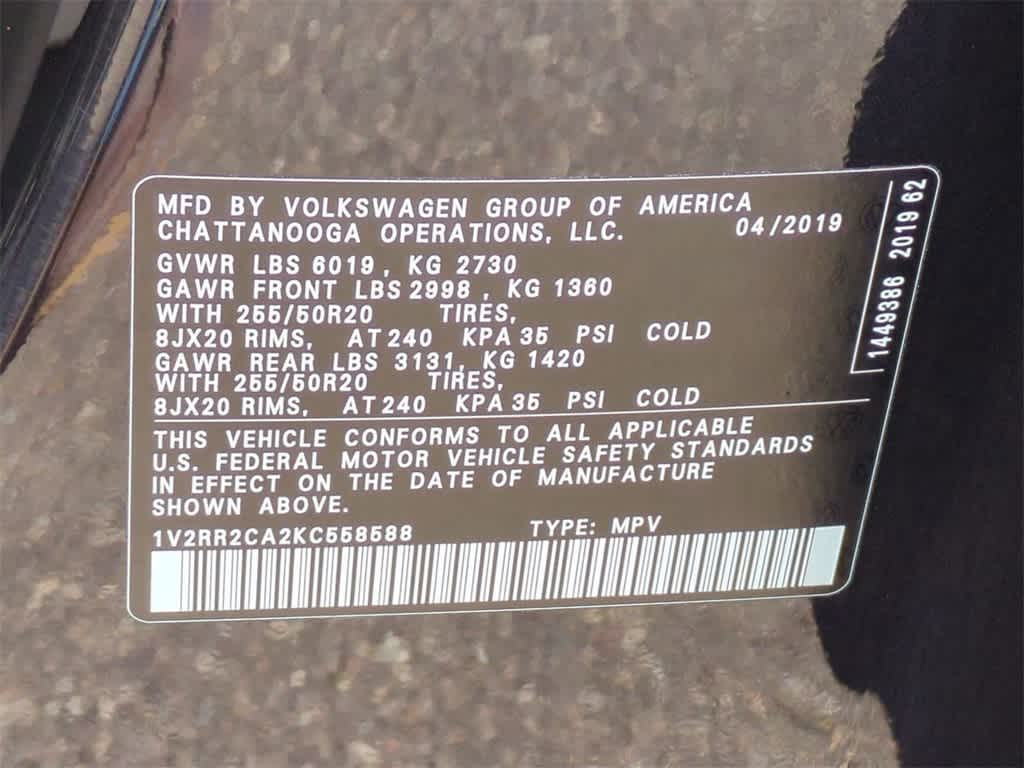 Thumbnail: 2019 Volkswagen Atlas - 37