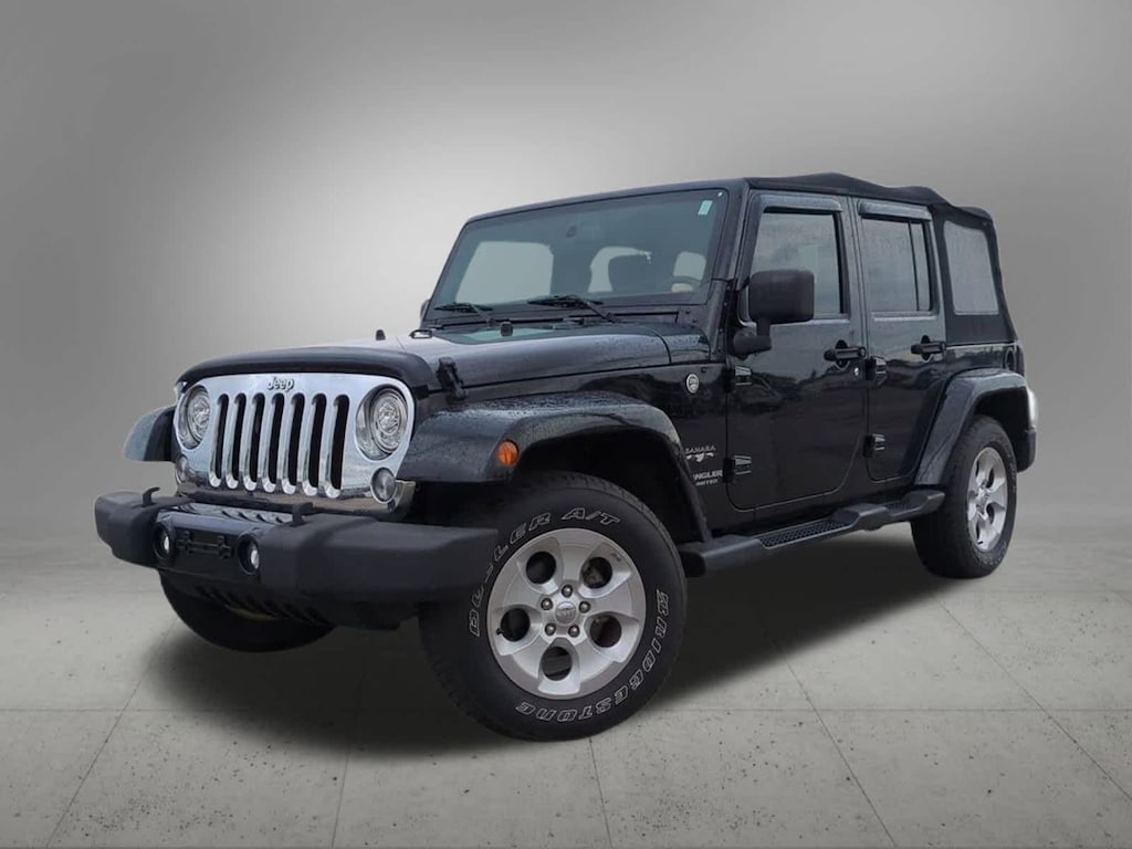 Used 2017 Jeep Wrangler JK Unlimited Sahara 4x4 SUV