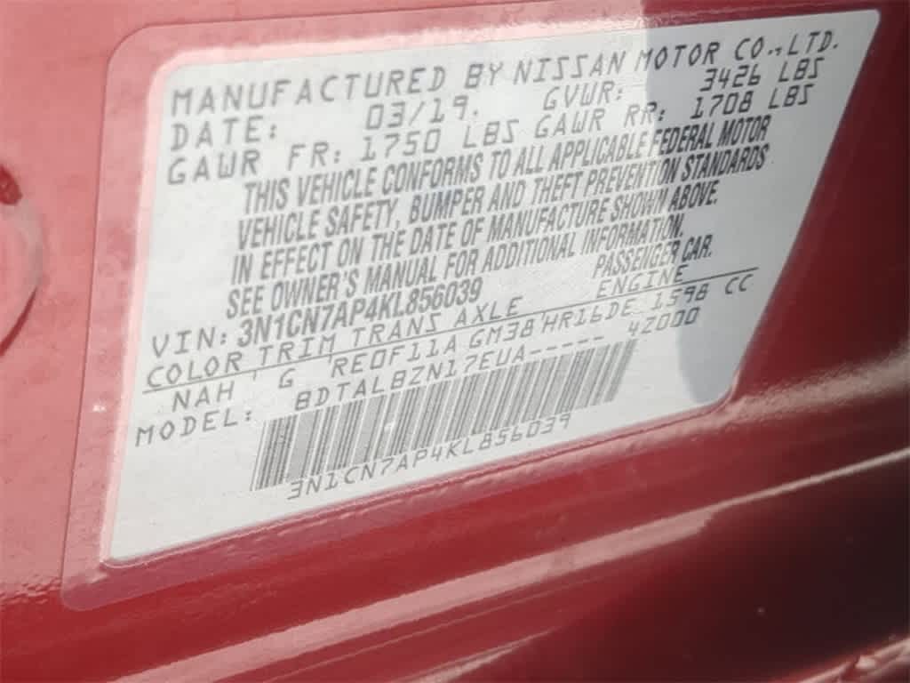 Thumbnail: 2019 Nissan Versa - 33