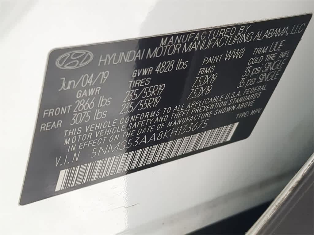 Thumbnail: 2019 Hyundai Santa Fe - 35