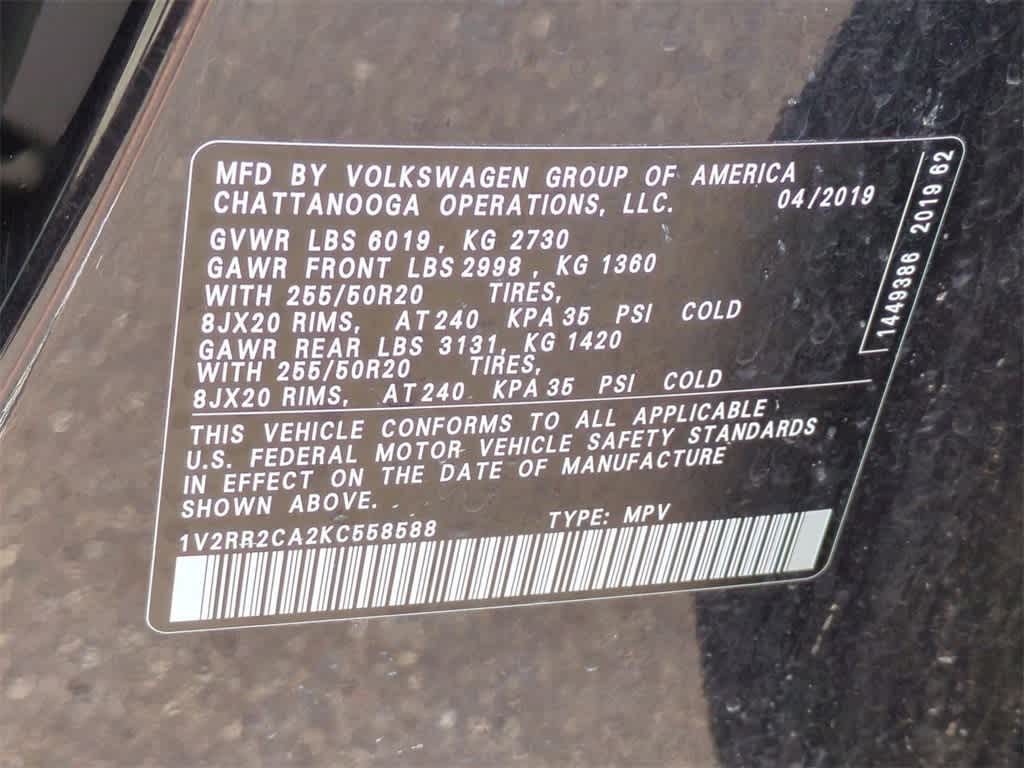 Thumbnail: 2019 Volkswagen Atlas - 37