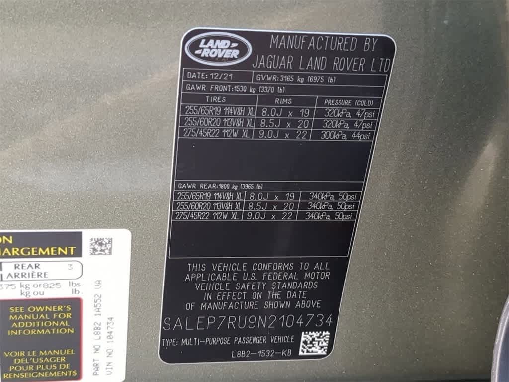 Thumbnail: 2022 Land Rover Defender - 35