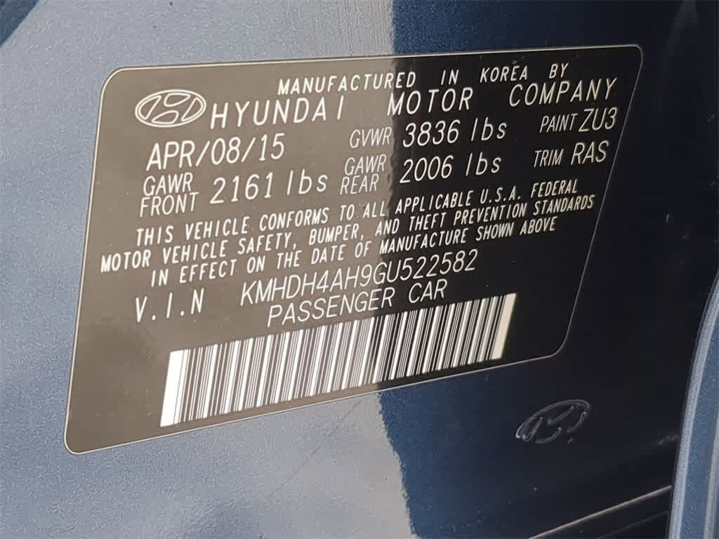 Thumbnail: 2016 Hyundai Elantra - 34