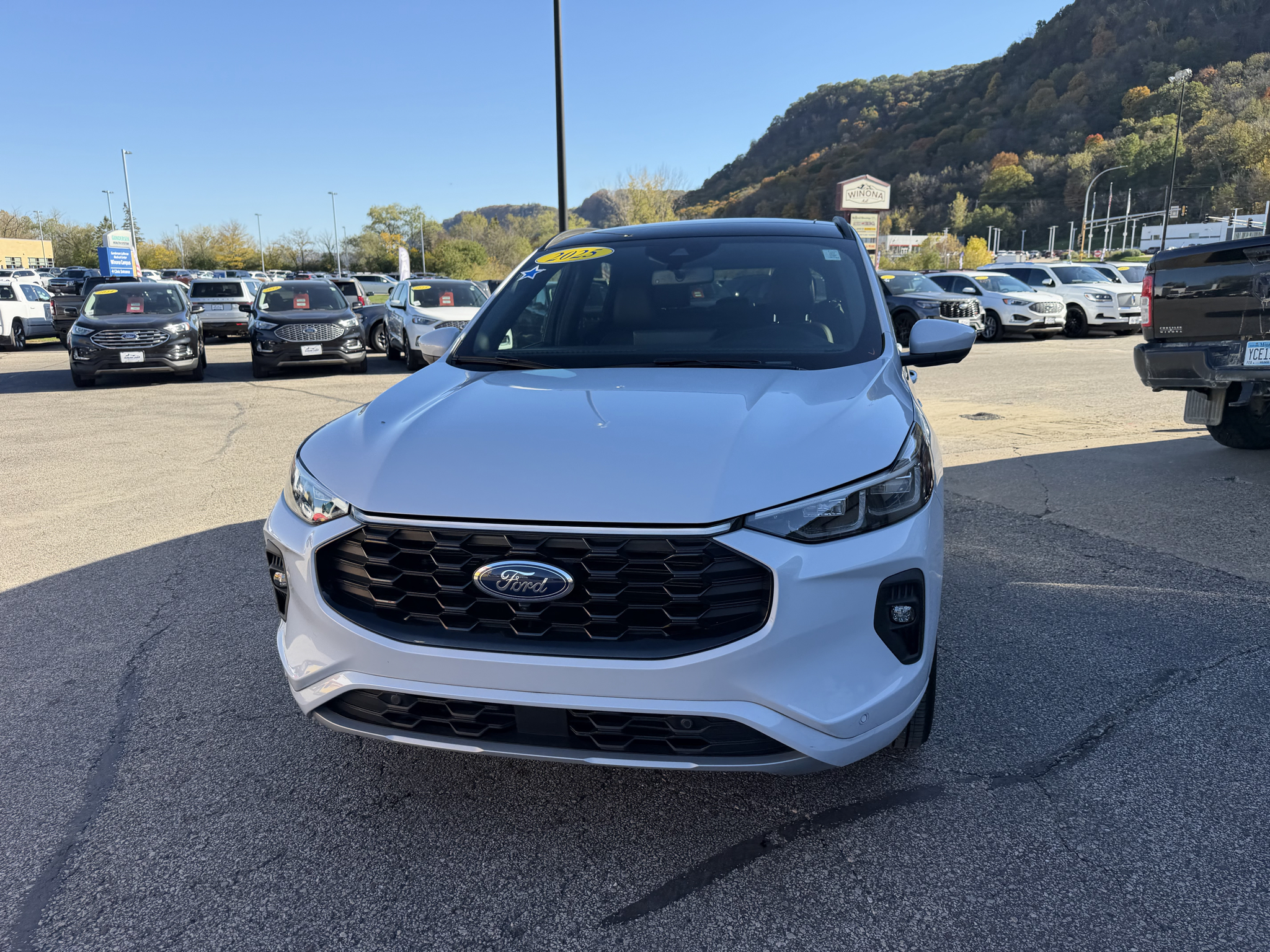 Used 2025 Ford Escape ST-Line Elite with VIN 1FMCU9PA3SUB52866 for sale in Winona, Minnesota