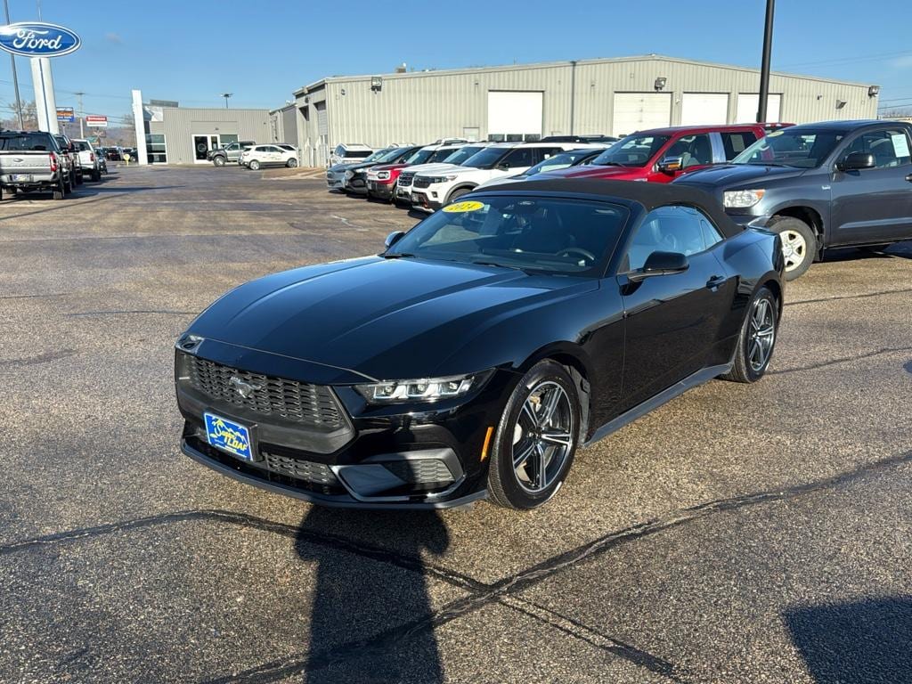 Used 2024 Ford Mustang EcoBoost Premium with VIN 1FAGP8UHXR5131113 for sale in Winona, Minnesota
