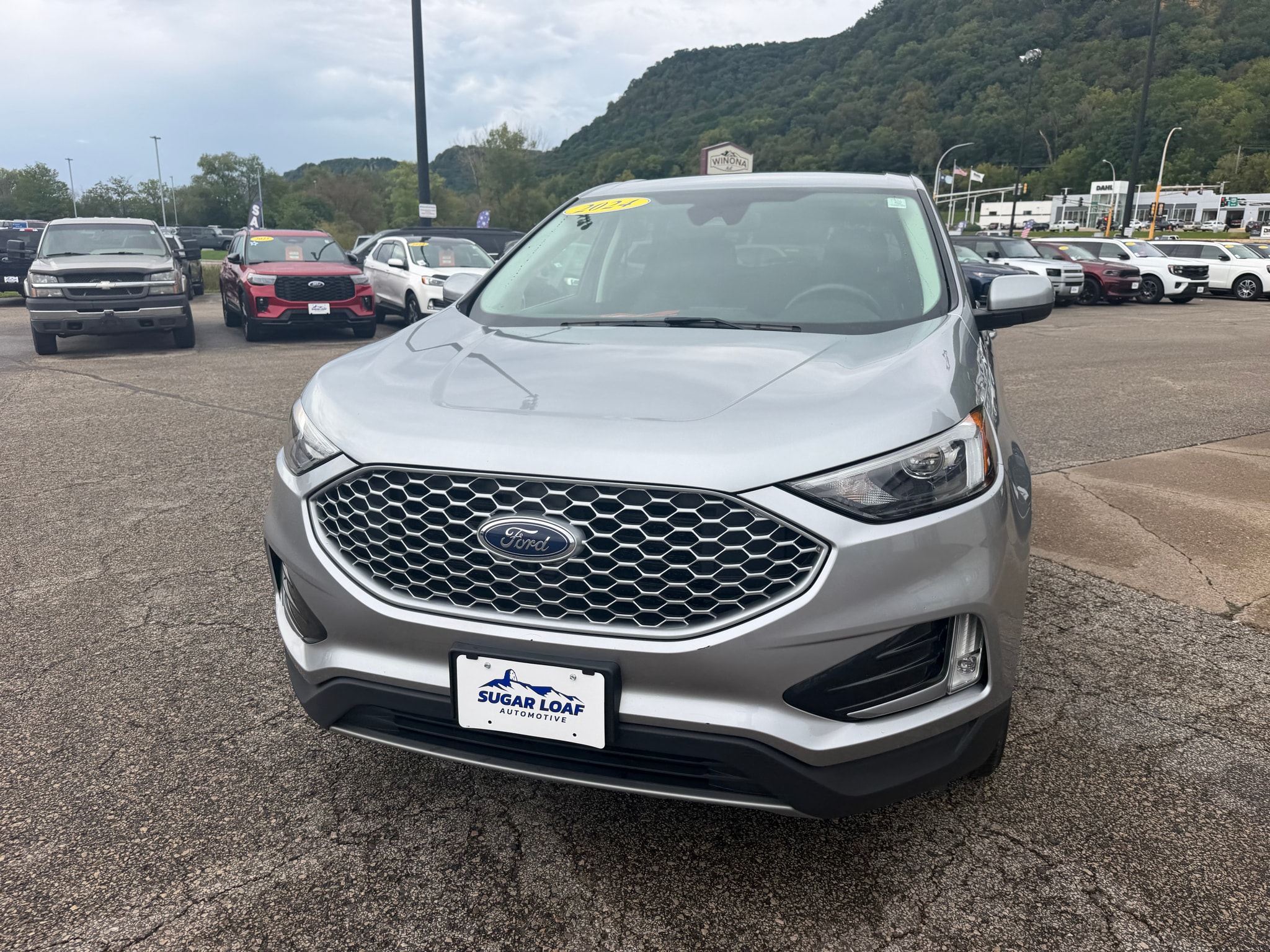 Used 2024 Ford Edge SEL with VIN 2FMPK4J94RBB02809 for sale in Winona, Minnesota