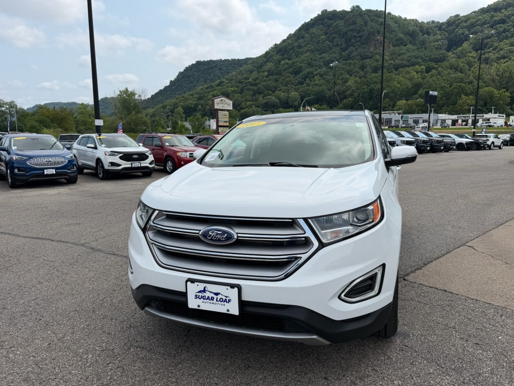 Used 2017 Ford Edge SEL with VIN 2FMPK4J89HBB99835 for sale in Winona, Minnesota