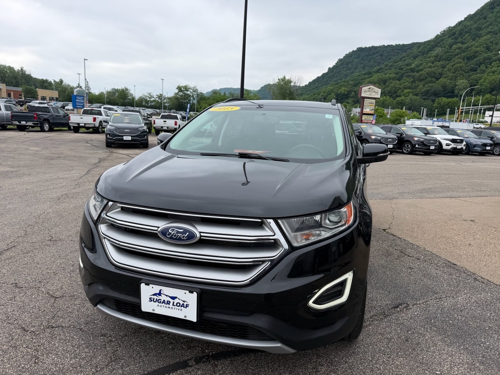 Used 2015 Ford Edge SEL with VIN 2FMTK4J81FBB39835 for sale in Winona, Minnesota