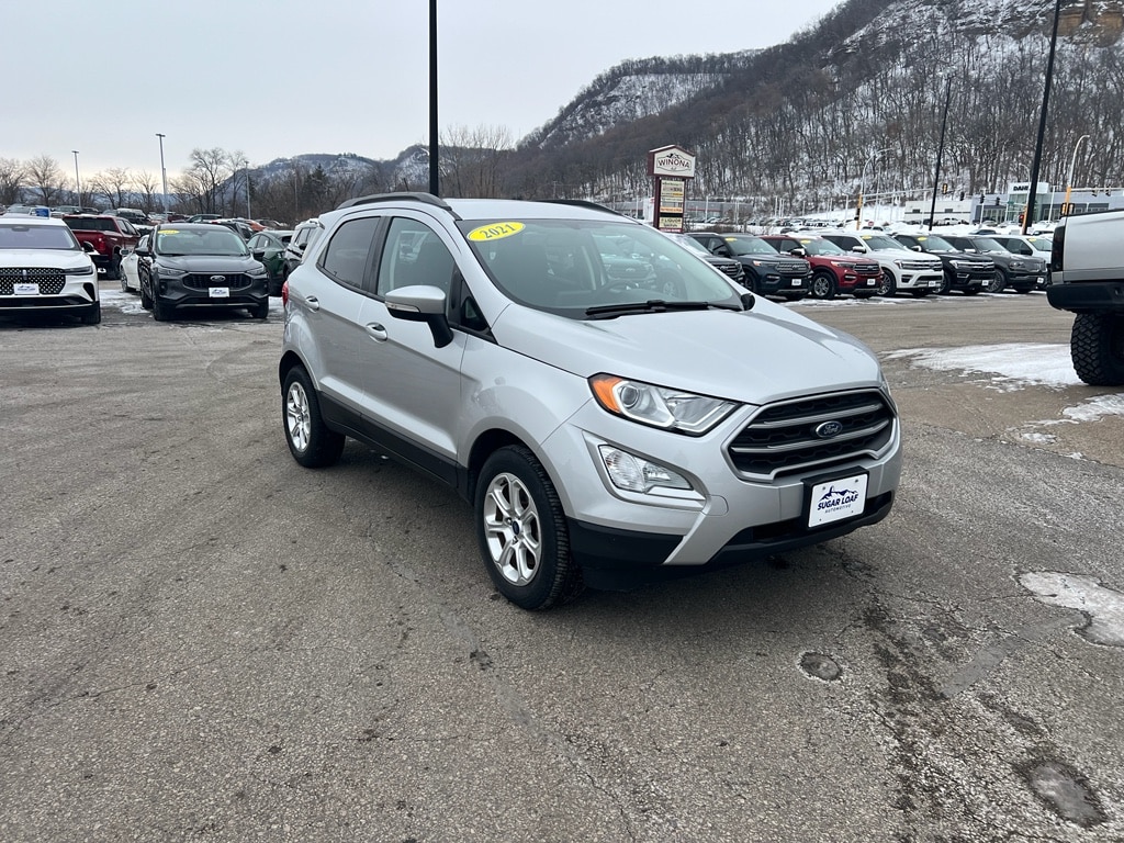 Used 2021 Ford EcoSport SE with VIN MAJ3S2GE4MC440219 for sale in Winona, Minnesota