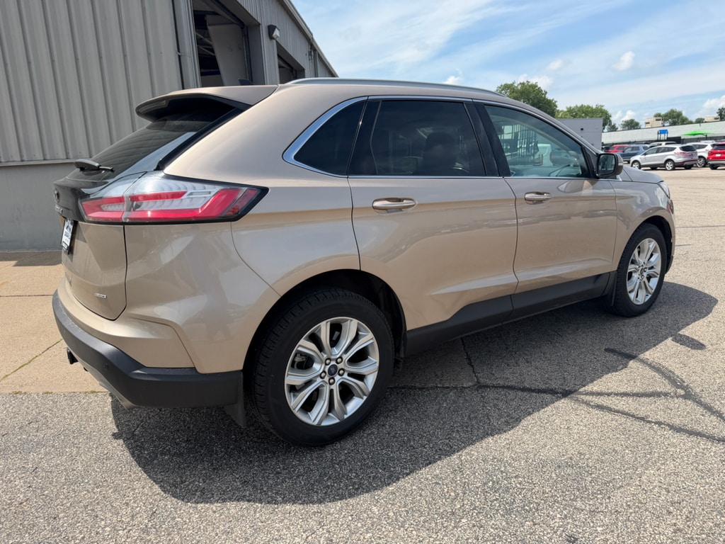 Used 2021 Ford Edge Titanium with VIN 2FMPK4K91MBA61689 for sale in Winona, Minnesota