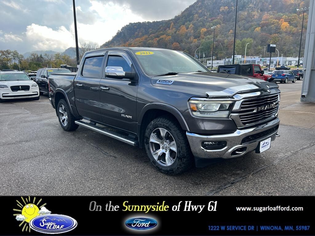 Used 2021 Ram 1500 Laramie Crew Cab 4x4 Crew Cab