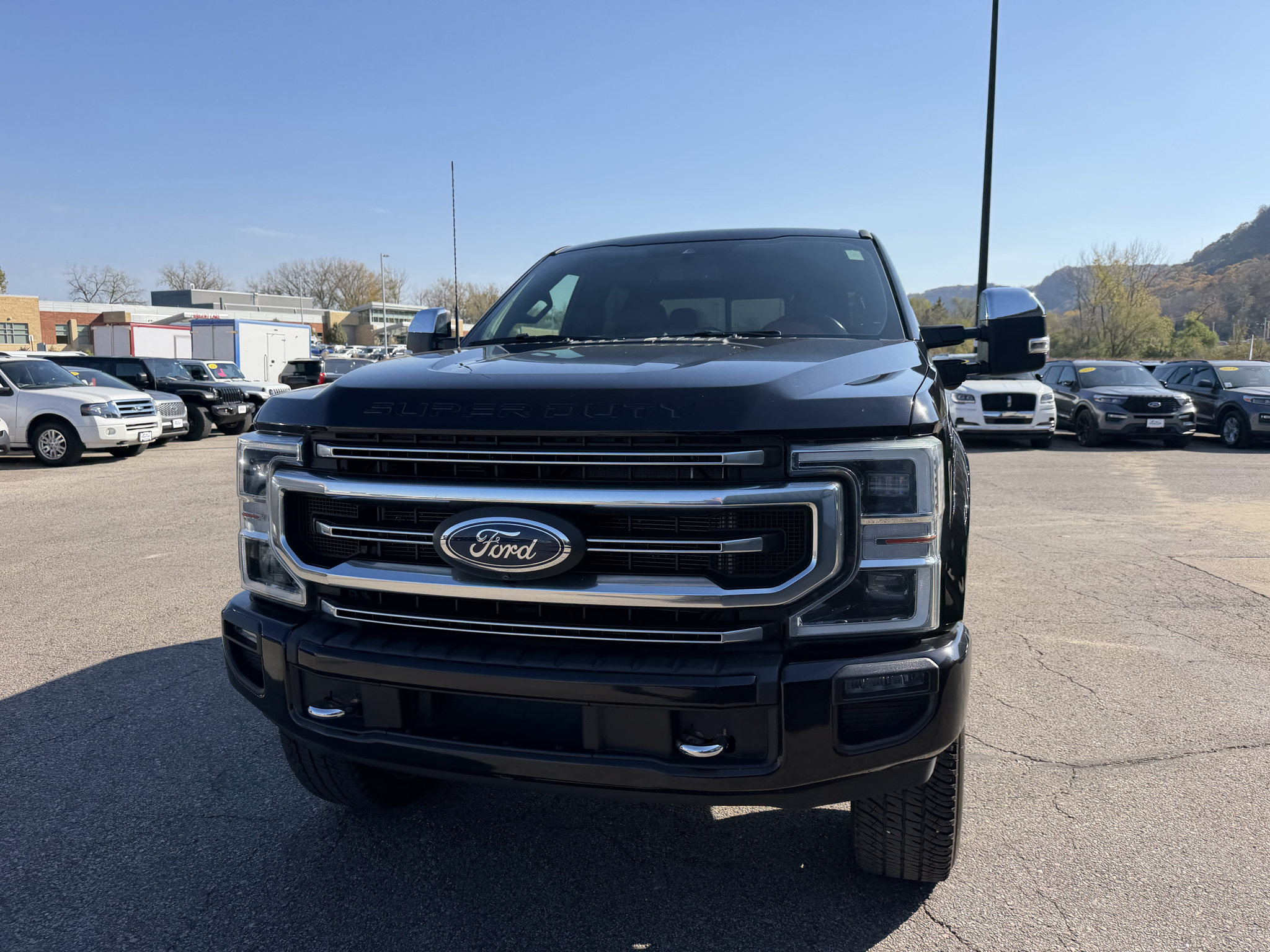 Used 2022 Ford F-250 Super Duty Platinum with VIN 1FT8W2BT7NED83997 for sale in Winona, Minnesota
