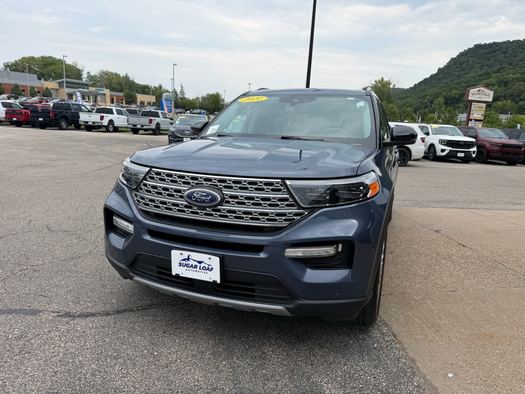 Used 2021 Ford Explorer Limited with VIN 1FMSK8FH7MGB87874 for sale in Winona, Minnesota