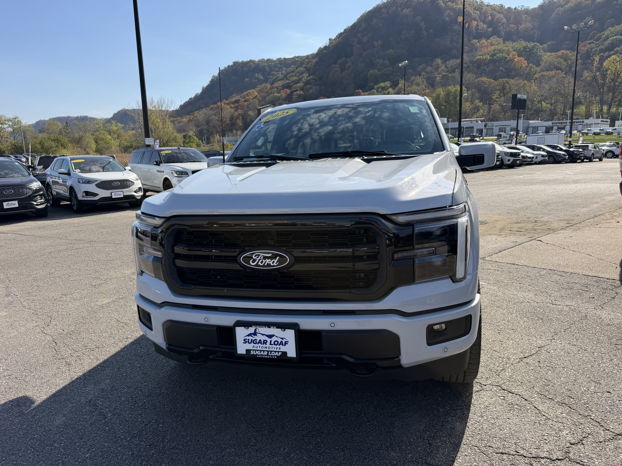 Used 2025 Ford F-150 Lariat with VIN 1FTFW5LD8SFA07637 for sale in Winona, Minnesota