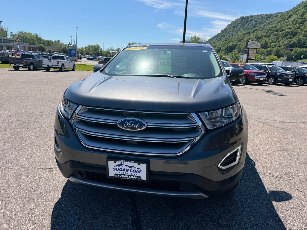 Used 2017 Ford Edge SEL with VIN 2FMPK4J91HBB96890 for sale in Winona, Minnesota