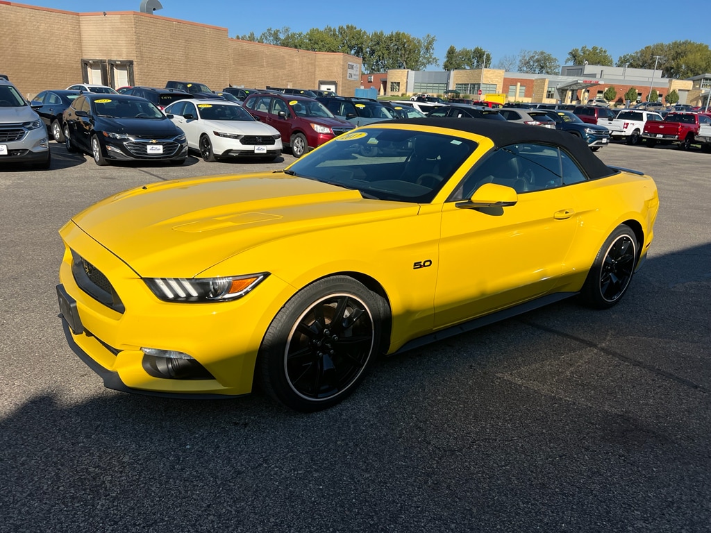 Used 2017 Ford Mustang GT Premium with VIN 1FATP8FF7H5286923 for sale in Winona, Minnesota