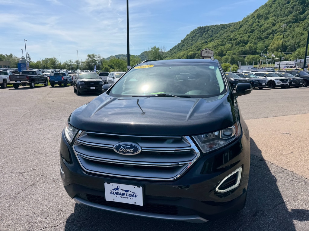 Used 2015 Ford Edge SEL with VIN 2FMTK4J81FBB39835 for sale in Winona, Minnesota