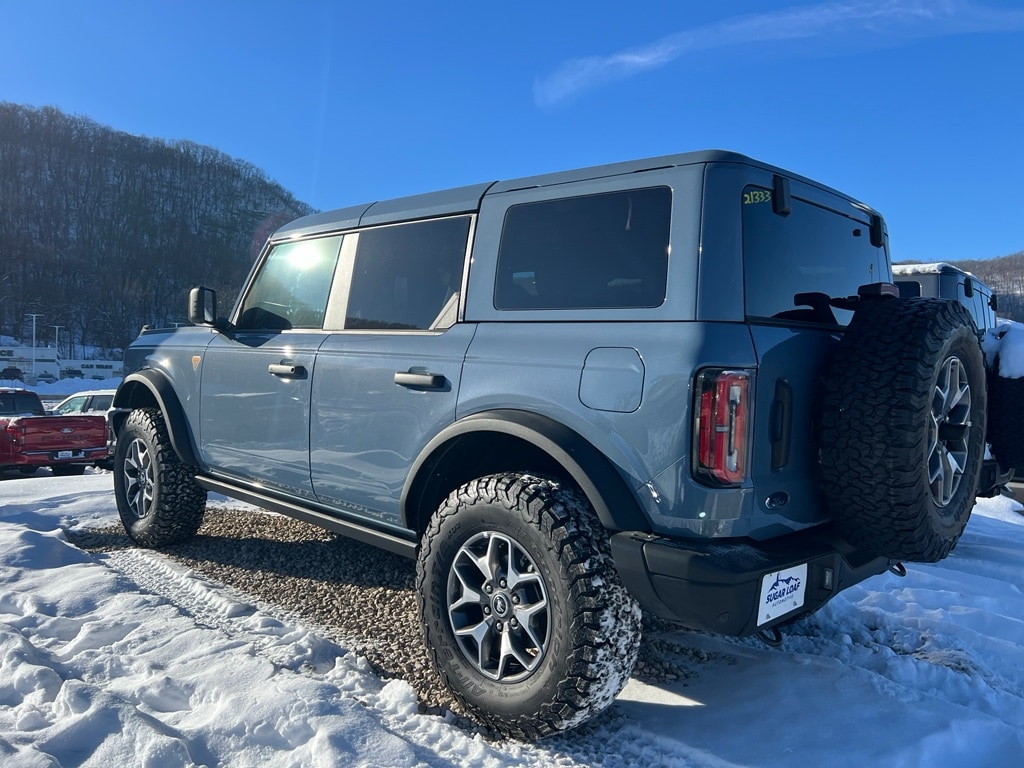 Used 2025 Ford Bronco 4-Door Badlands with VIN 1FMEE9BP2SLA72577 for sale in Winona, Minnesota
