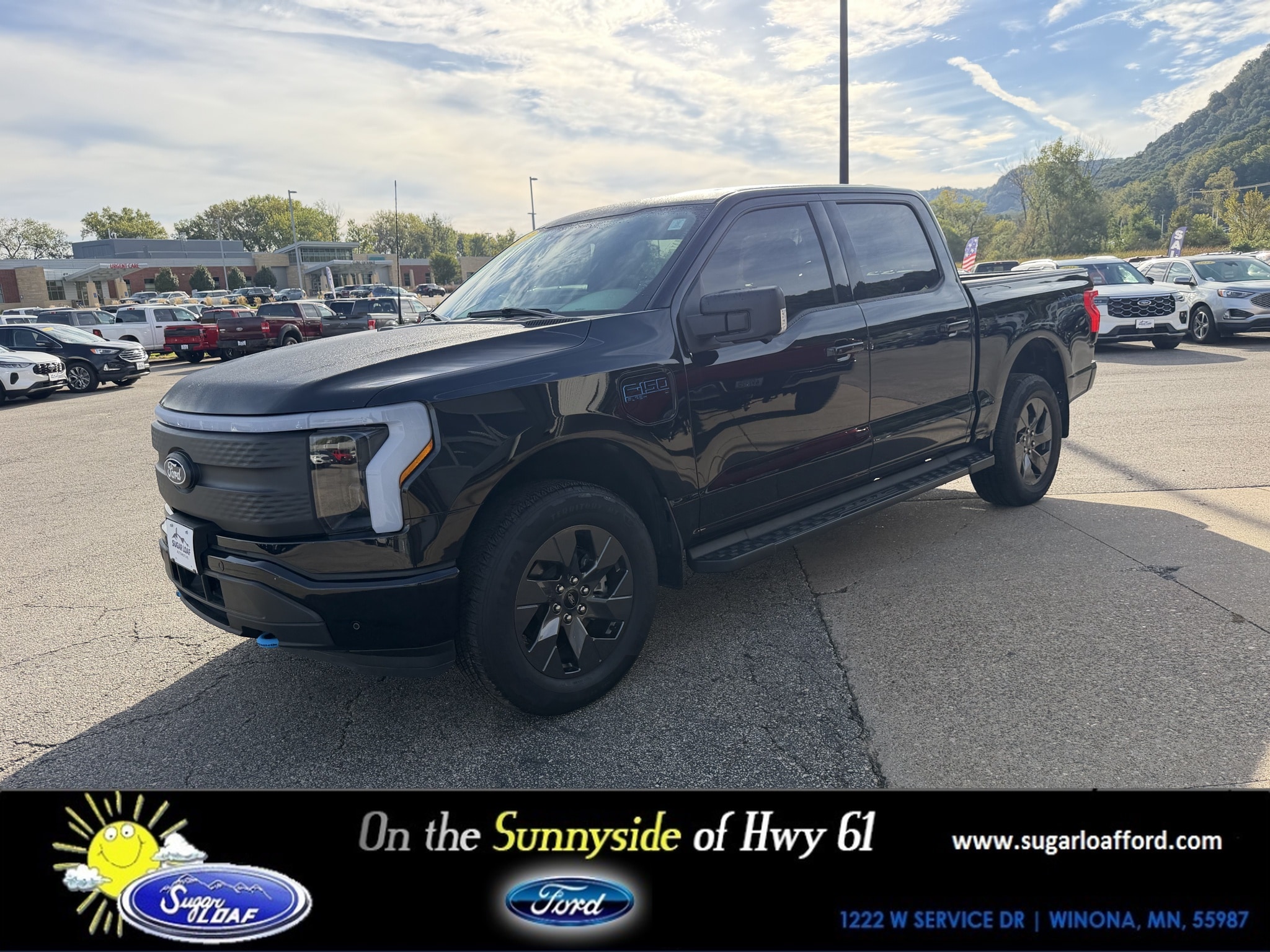 Used 2025 Ford F-150 Lightning Flash with VIN 1FT6W3LU7SWG18246 for sale in Winona, MN
