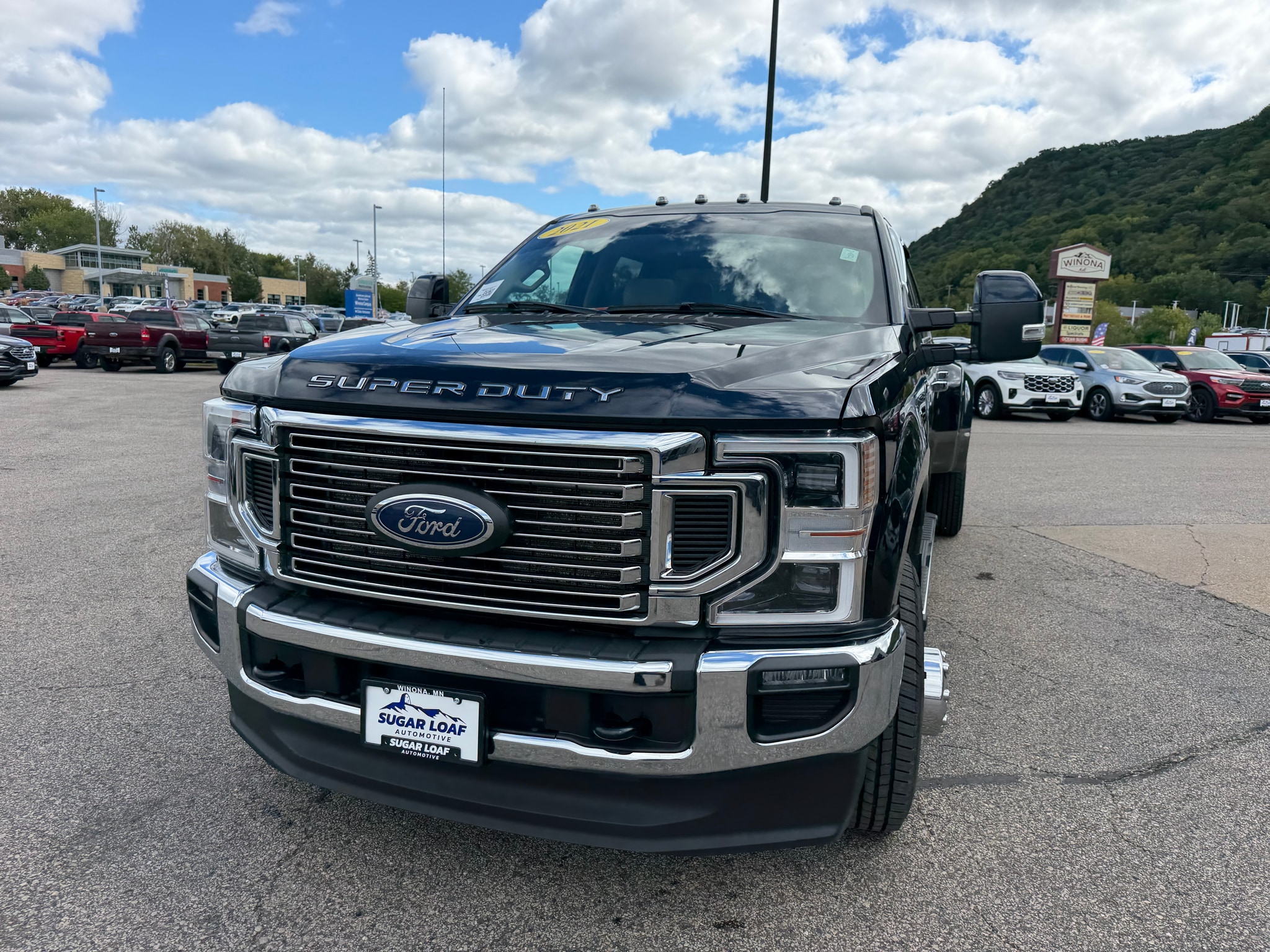 Used 2021 Ford F-350 Super Duty Lariat with VIN 1FT8W3DTXMEC18821 for sale in Winona, Minnesota