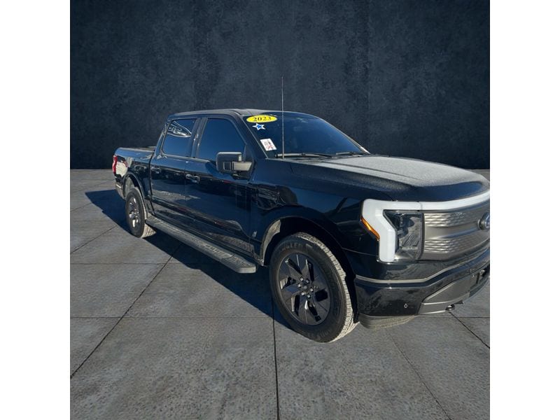 Used 2023 Ford F-150 Lightning XLT with VIN 1FT6W1EV1PWG53365 for sale in Winona, Minnesota