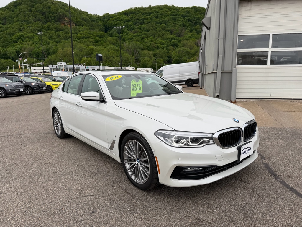 Used 2018 BMW 5 Series 530e with VIN WBAJB1C54JB084533 for sale in Winona, Minnesota