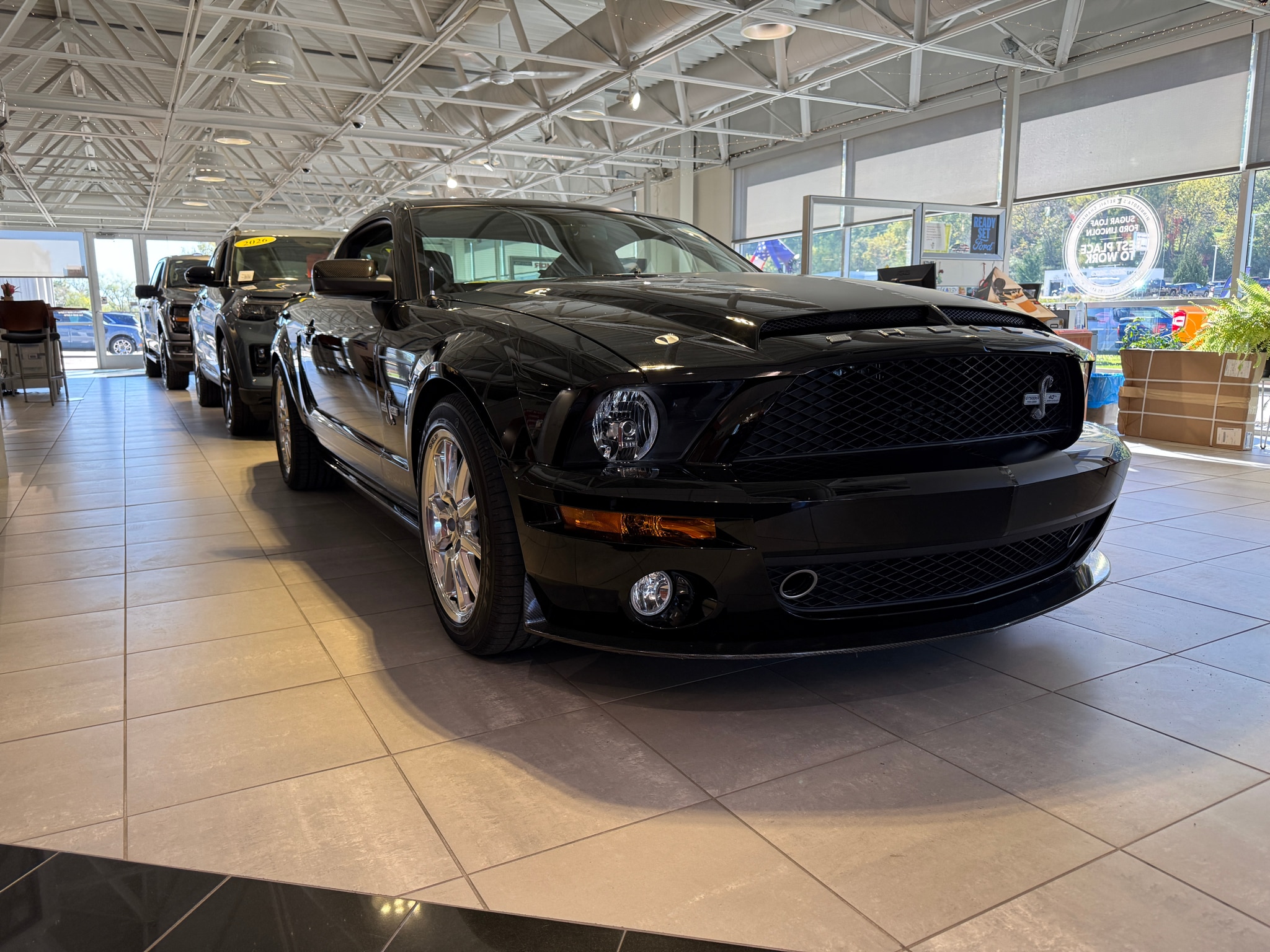 Used 2008 Ford Mustang Shelby GT500 with VIN 1ZVHT88S285195741 for sale in Winona, Minnesota
