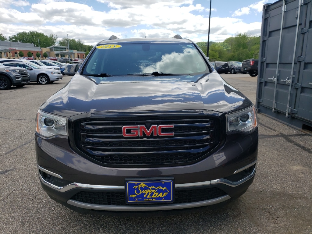 Used 2018 GMC Acadia SLT-1 with VIN 1GKKNULS4JZ190174 for sale in Winona, Minnesota