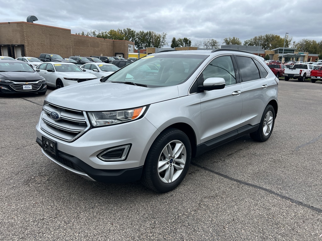Used 2018 Ford Edge SEL with VIN 2FMPK4J85JBC16555 for sale in Winona, Minnesota