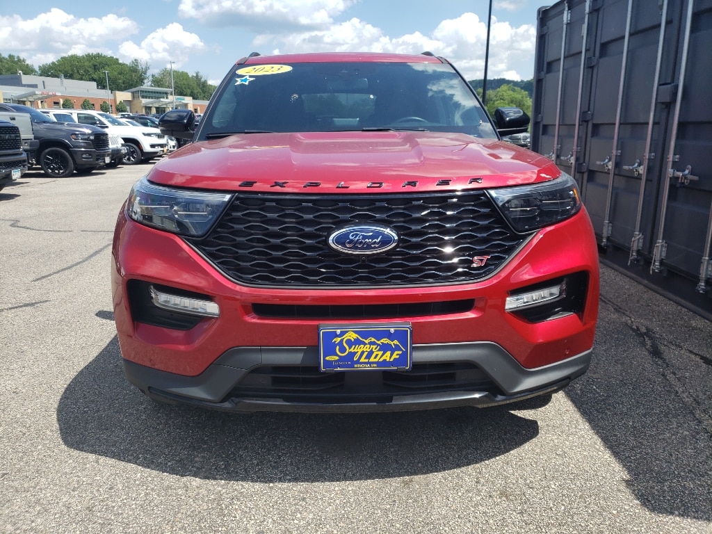Used 2023 Ford Explorer ST with VIN 1FM5K8GC9PGB15661 for sale in Winona, Minnesota