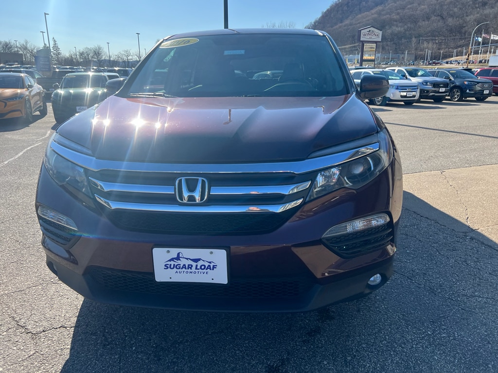 Used 2016 Honda Pilot EX-L with VIN 5FNYF6H5XGB118752 for sale in Winona, Minnesota