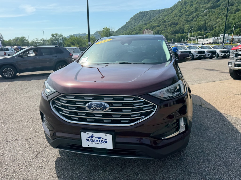 Used 2020 Ford Edge SEL with VIN 2FMPK4J92LBB09037 for sale in Winona, MN