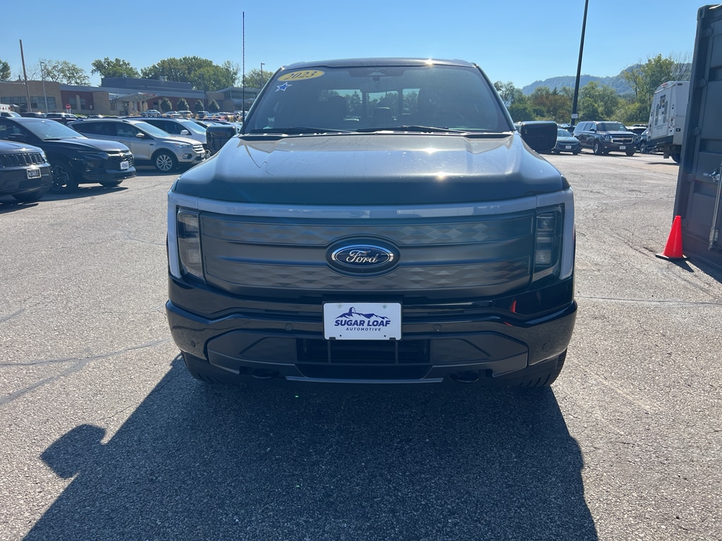 Used 2023 Ford F-150 Lightning Lariat with VIN 1FT6W1EV9PWG58989 for sale in Winona, Minnesota