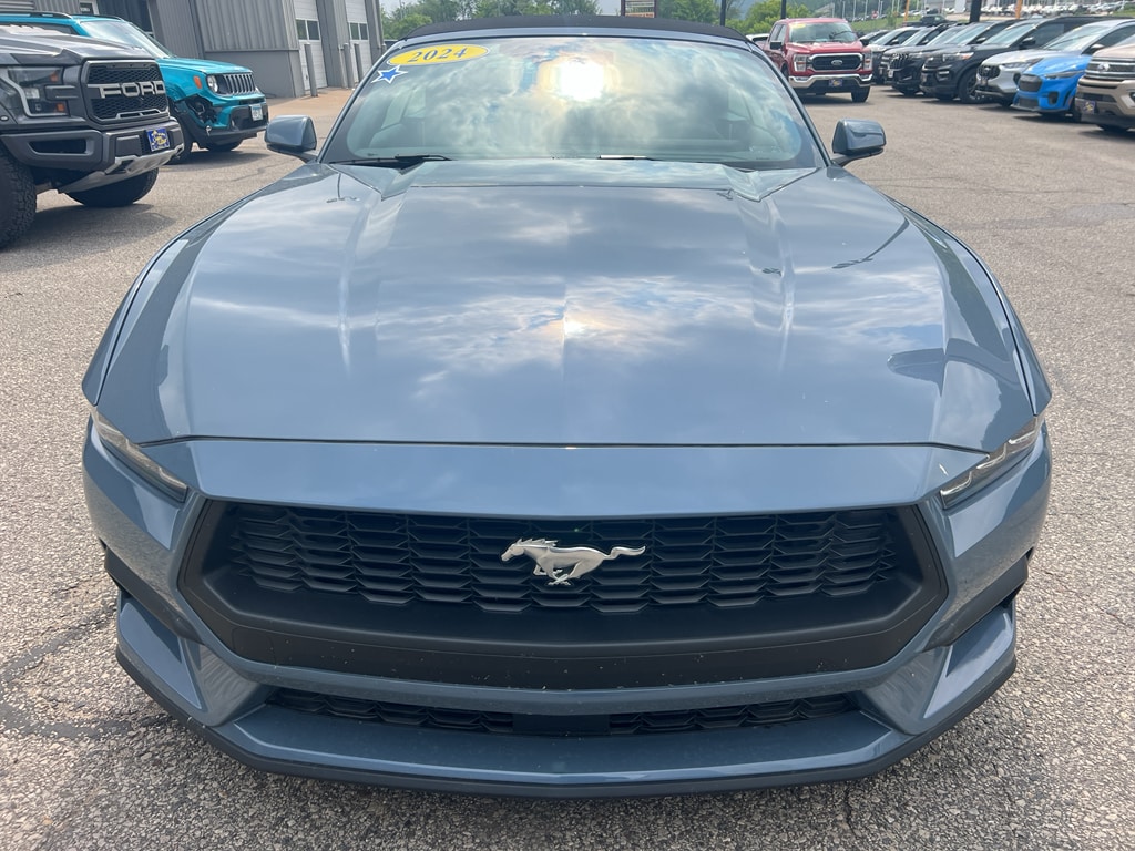 Used 2024 Ford Mustang EcoBoost Premium with VIN 1FAGP8UH2R5110028 for sale in Winona, Minnesota