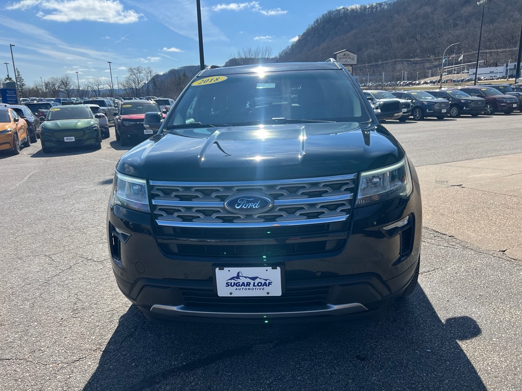 Used 2018 Ford Explorer XLT with VIN 1FM5K8D86JGA78558 for sale in Winona, Minnesota