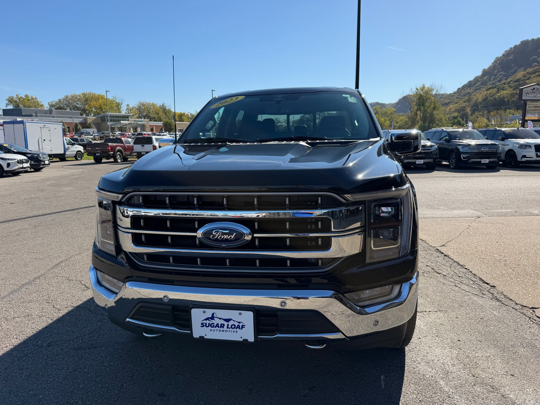Used 2023 Ford F-150 Lariat with VIN 1FTFW1E56PKE66887 for sale in Winona, Minnesota