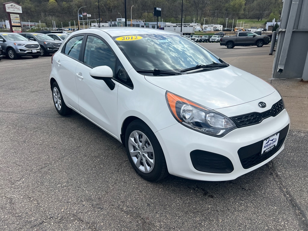 Used 2012 Kia Rio 5-Door LX with VIN KNADM5A32C6051767 for sale in Winona, Minnesota