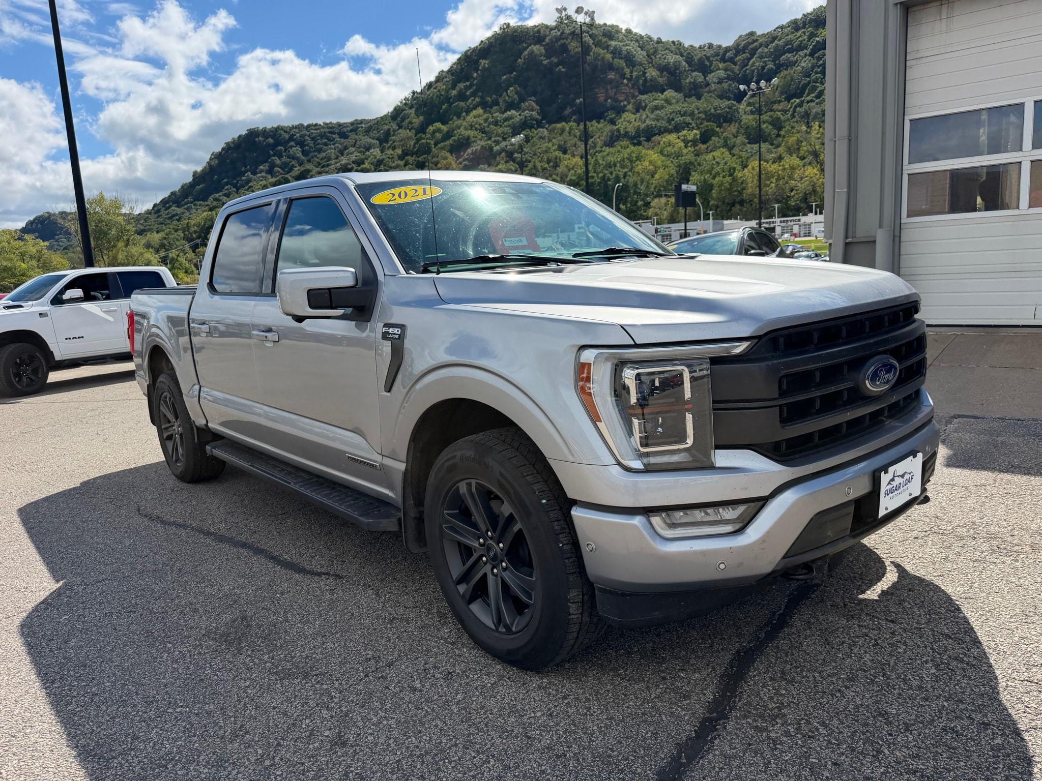 Used 2021 Ford F-150 Lariat with VIN 1FTFW1ED4MFA65463 for sale in Winona, Minnesota