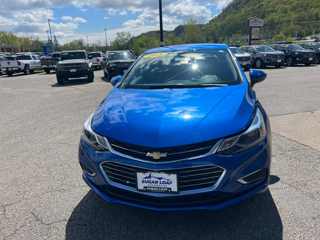 Used 2018 Chevrolet Cruze Premier with VIN 3G1BF6SM7JS517549 for sale in Winona, Minnesota