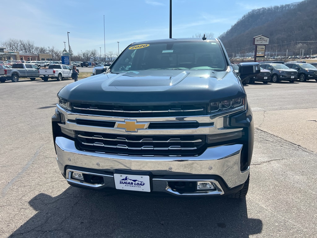 Used 2020 Chevrolet Silverado 1500 LTZ with VIN 3GCUYGET0LG205050 for sale in Winona, Minnesota